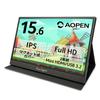 Мобильный монитор AOPEN, дюймовый IPS матовый Full HD 60 Гц 4 мс HDMI HDR10 USB динамик для наушников, терминал ПК PS5 Xbox VESA совместимое крепление защитный чехол