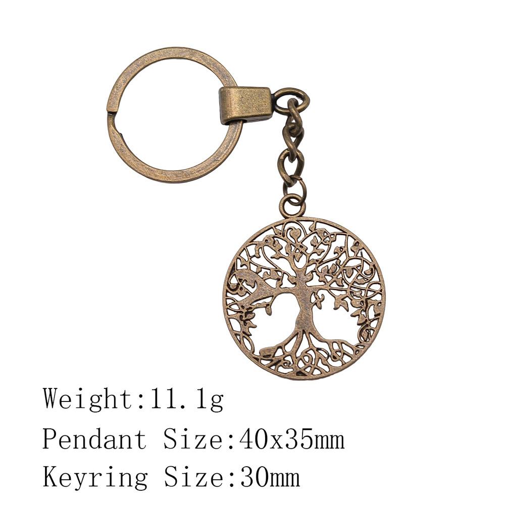 Back To School Aesthetic Keychains The Tree Of Life Keychains Women's Clothing Men's Keychain