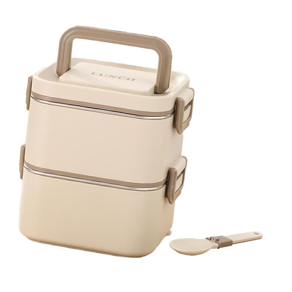 Коробка для бенто Микроволновая Легкая Герметичная Ланч-бокс для взрослых Штабелируемый Контейнер для приготовления еды