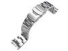 22mm Metal Watch Band Stainless Steel Oyster Bracelet for Seiko Diver SKX011 SKX007, SKX009, Etc.