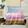 Devout Faith Bible Verses Flannel Blanket Throw Sofa Bed Cover Four Season Soft Fluffy Quilt Blanket Outdoor Leisure Nap Office