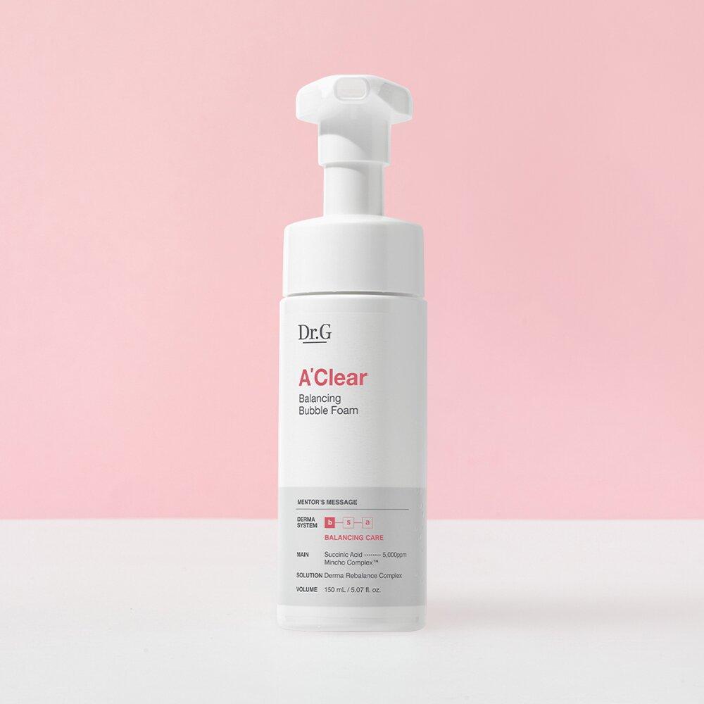Dr.G Пена для умывания A' Clear Balancing Bubble Foam 150 мл