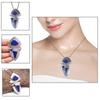Lapis Necklace Blue Topaz Lazuli Gifted Pendant Jewelry Nicky