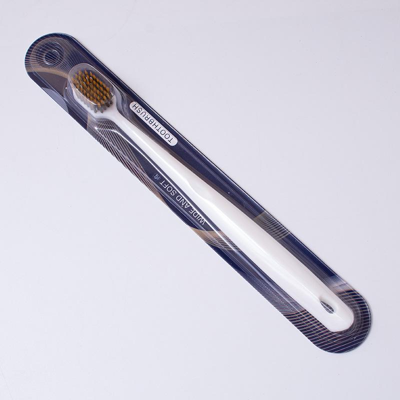 Зубная щетка с широкой головкой и мягкой щетиной для пар — для домашнего и ежедневного использования