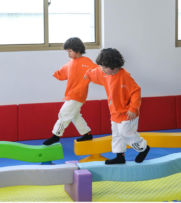 S-Shaped Balance Beam for Children's Sensory Integration & Fitness