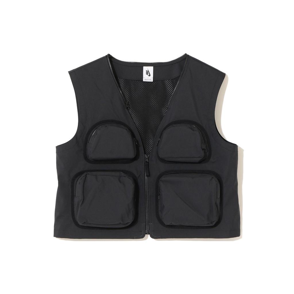 Nike Multifunctional Detachable Combination Waterproof Hooded Jacket With 3D Pockets Men Jacket Black NUZ4301