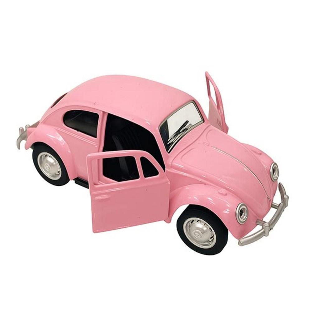 JoyKids Volkswagen Classic Beetle 1967 Серия S40 Литая модель автомобиля, Розовый
