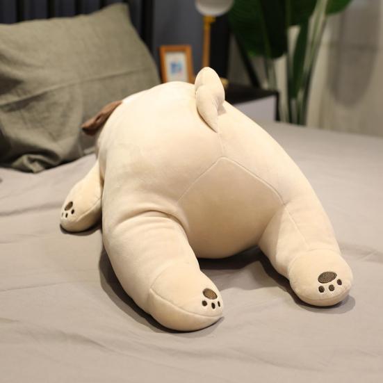 Dog Plush Doll Cute Cartoon Lazy Pug Plushies Soft Stuffed Animals Plush Toy Sleeping Companion Throw Pillow Home Decoration KIds Birthday Gift
