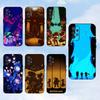 Чехол для телефона D-Deltarune R-Ralsei для Samsung S25, S24, S23, S22, S21, S20, S10, Ultra, Plus, Lite, FE, Мягкий силиконовый черный чехол
