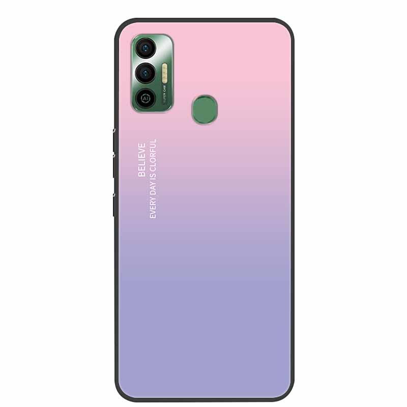 Для Tecno Spark 7 Чехол Роскошный Силиконовый Мягкий ТПУ Чехол для Телефона Для Tecno Spark 7 Pro Spark 7P Spark7 Защитный KF6 Coque
