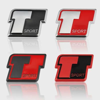 Автомобильная наклейка T Спортивные наклейки Эмблема Значок Задний багажник Наклейки Аксессуары
