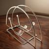 Stainless Steel Table Napkin Holder Napkin Clip Rack Box Serviette Holder Organizer Tissue Dispenser Storage Case Table Decor