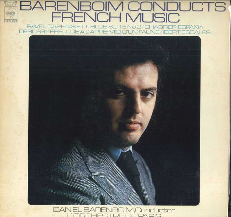 LP-пластинка - Равель: Сюита Дафнис и Хлоя №. 25AC119PROMO CBS SONY 1976 Япония Классика Б/У