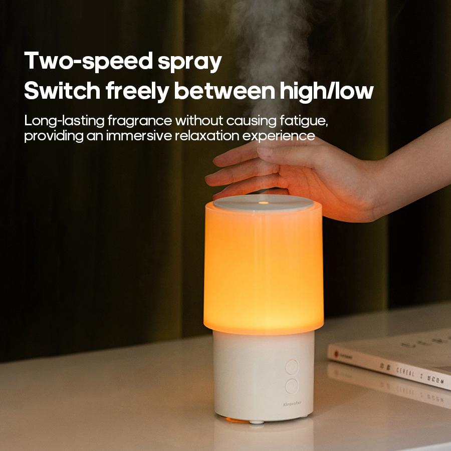 New Essential Oil Aroma Diffuser Minimalist Night Lamp Desktop Mini Air Humidifier 140ml Ultrasonic Sprayer for Hotel Home Gift