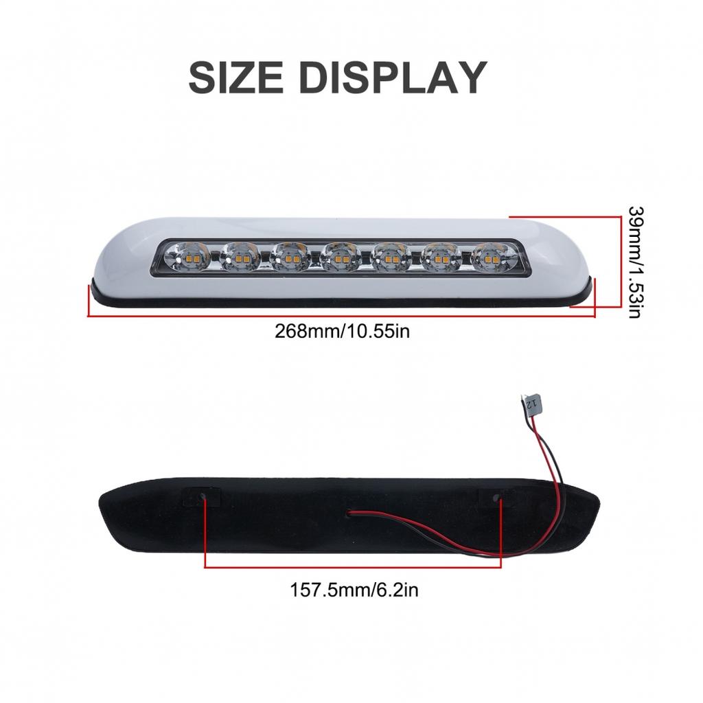 RV Освещение 268*39ММ 8Вт Наружный фонарь для навеса/крыльца