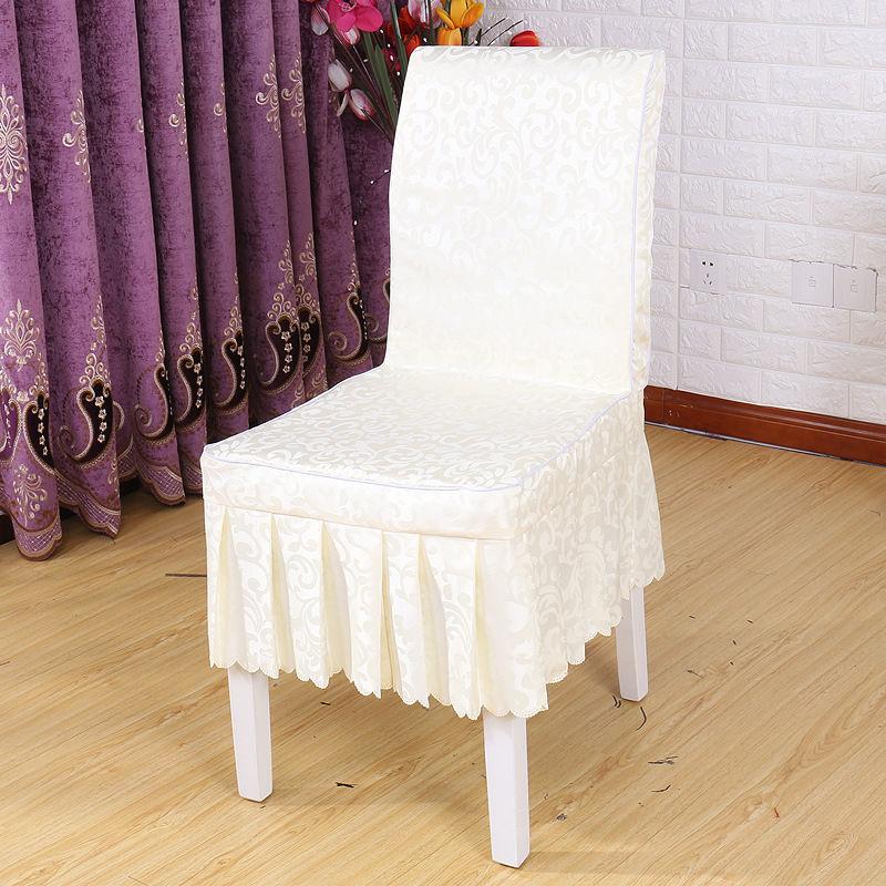 Hotel Professional Nailed Wooden Chair Chair Cover Geometric Pattern Hotel Conference Chair Cover Hotel Household Nailed Universal