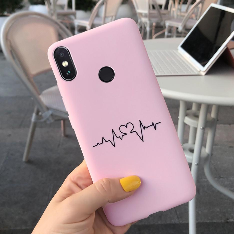 For Xiaomi Redmi Note 5 Pro Case Lovely Candy Painted Cover Soft Silicone Case For Xiaomi Redmi Note 5 Pro Note5Pro Cover Bumper