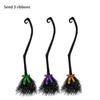 Halloween Witch Broom, Wizard Witch Flying Broomstick , Witch Halloween Broom Props, For Cosplay Costume Party Decoration