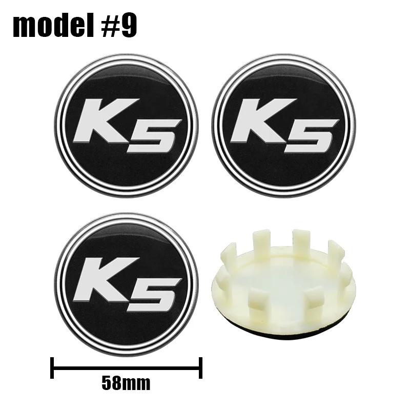 AABJB1 4pcs 58MM Car Wheel Hub Center Caps 54mm 56mm For Rim Cover For KIA K3 K5 Rio Sportage Ceed 3 4 K5 Picanto Optima Sorento