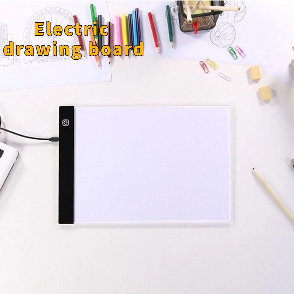 A4 LED Drawing Board 3 Level Animation Drawing Pad Practical Drawing Light Pad Drawing Tracing