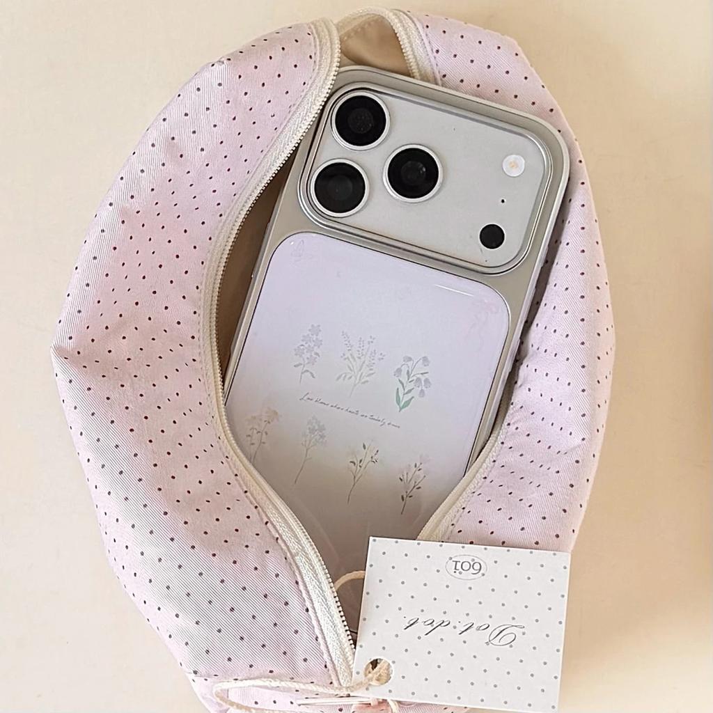 Ins нежный светло-фиолетовый цветок и трава подходит для чехла на телефон Apple 17Promax IP16/15/14/13 Эпоксидная вода конденсация 12