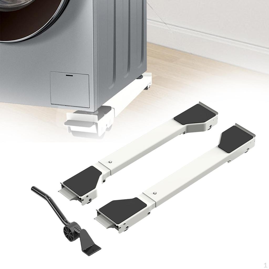 Extendable Appliance Rollers Dryers Holder Mobile Wheels Washing Machine Base for
