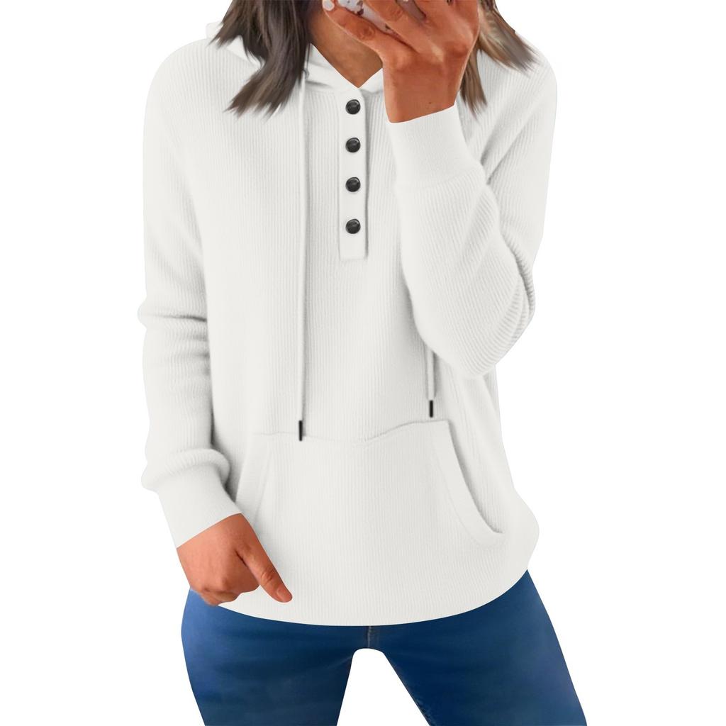 Women's Fashion Lightweight Long Sleeve Pullover Sweatshhirt