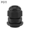 PG Cable Gland,Black Plastic Nylon Cable Connector,IP68 Waterproof Wire Glands Connector Fitting,PG7-PG19 Cable Gland,Simple Installation