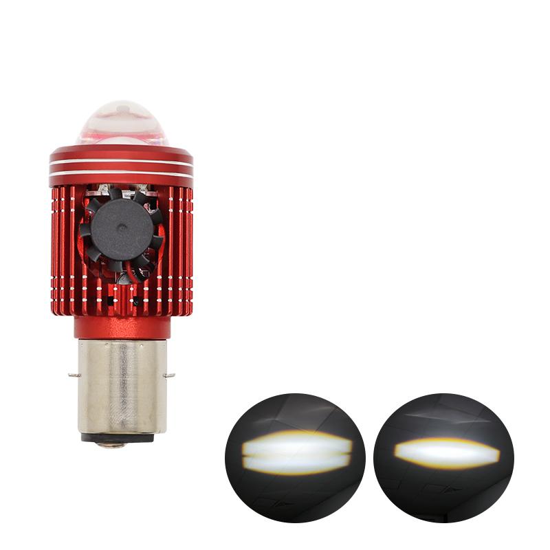 H4 LED Moto BA20D Светодиодные лампы для мотоциклов, линзы CSP, белые, желтые лампы Hi Lo, аксессуары для скутеров