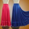 Square Dance Stage Costume: High Waist Ethnic Swing Skirt for Women (Adult, Spring/Summer)