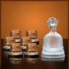 Luxury Whiskey Glass Crystal Rotating Cup Stress Relief Beer Cup Elegant Classic Design for Fine Dining And Beverages