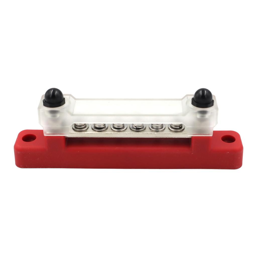 Комплект распределительного блока клеммной колодки 6/12, черный/красный для автомобиля, лодки, яхты
