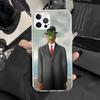Чехол для телефона с рисунком Рене Магритта для iPhone 11 12 13 Mini 14 15 Plus 16 Pro Max 17 Air 16E 7 8 SE 17ProMax Мягкий чехол Fundas 11 12 1