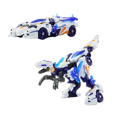 BEASTBOX 52TOYS BEASTDRIVE WHEEL RAPTOR Трансформирующийся Преобразуется из Механического Раптора в Спортивную Сборку Высокоартикулированное Действие Превращается в Меха
