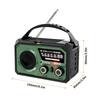 16000mAh Hand Crank Emergency Radio Wireless Hand Crank Weather Radio NOAA/AM/FM Portable Solar