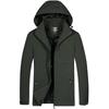 Spring and Autumn New Men's Hooded Jacket Outdoor Casual Fashion Loose Large Size Men's Clothing