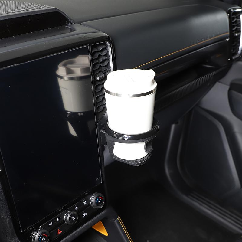 1 piece set ABS material car navigation screen right air outlet cup holder For Ford Ranger + Auto Accessories
