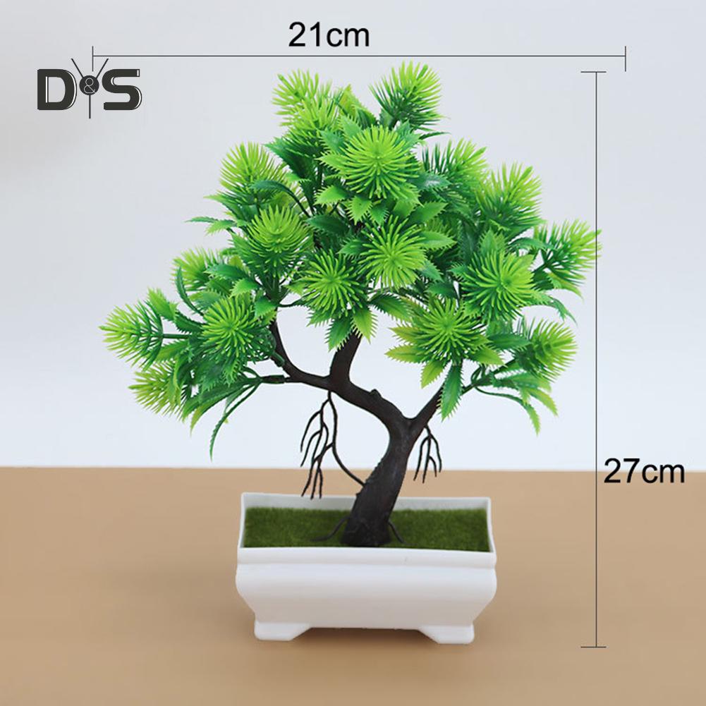 Цветущий букет искусственный цветок сосна бонсай этап сад свадьба декор