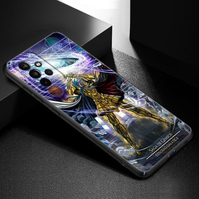 Чехол для телефона с изображением аниме Saint-Seiya для Samsung Galaxy A21 A30 A50 A52 S A13 A22 A32 A33 A53 A73 5G A11 A12 A31 A51 A70 A71 A72