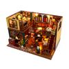 DIY Miniature Dollhouse with Oriental Furniture Set and Acrylic Case (TD45)