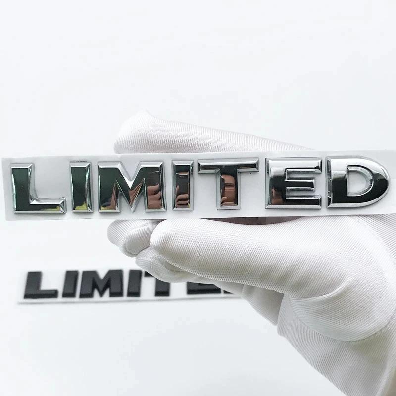 3D Metal 4X4 Limited Car Styling Tailgate Emblem Rear Boot Trunk Badge Sticker For Jeep Compass Wrangler Renegade Grand Cherokee AMO1