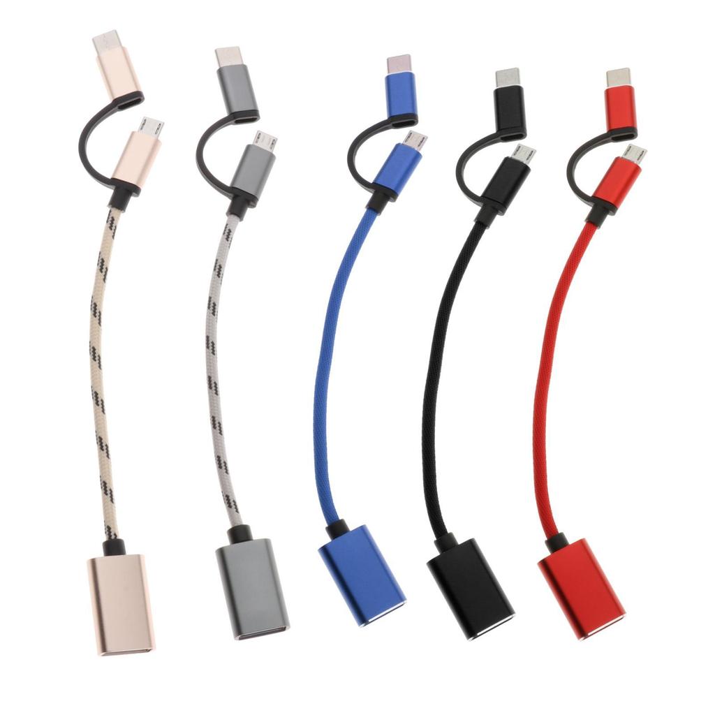 Кабель Micro USB, Универсальный кабель данных Type C Micro USB, Высокоскоростной синхронизирующий зарядный кабель для Android для S7 Edge