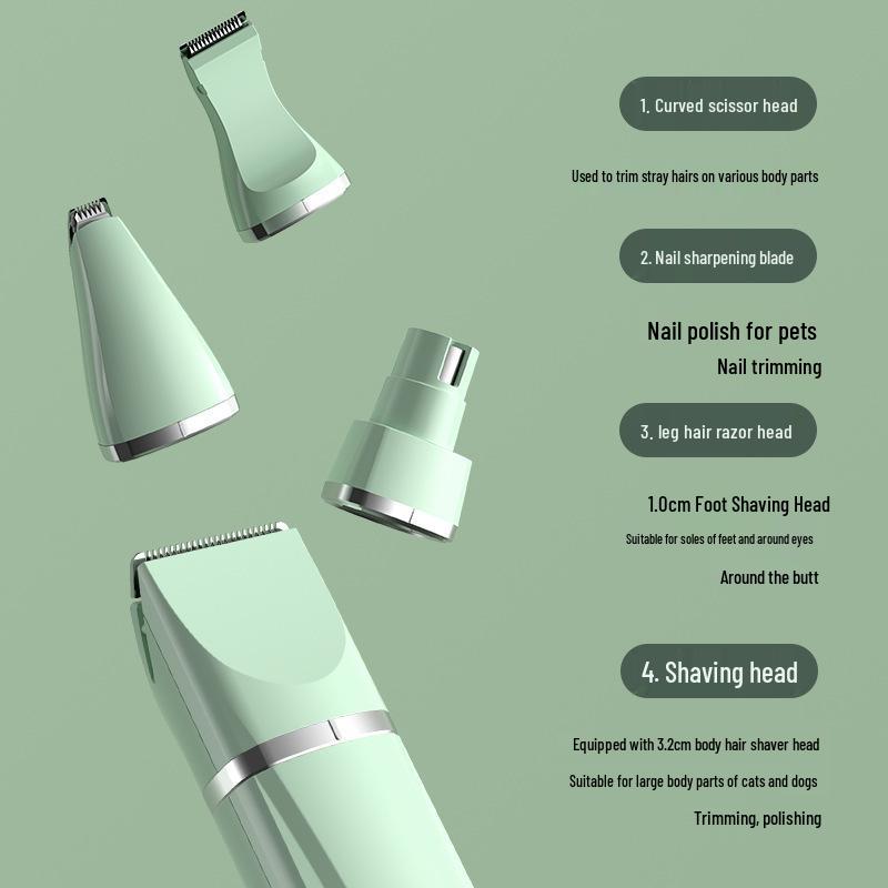 Перезаряжаемый электрический триммер для шерсти домашних животных для кошек