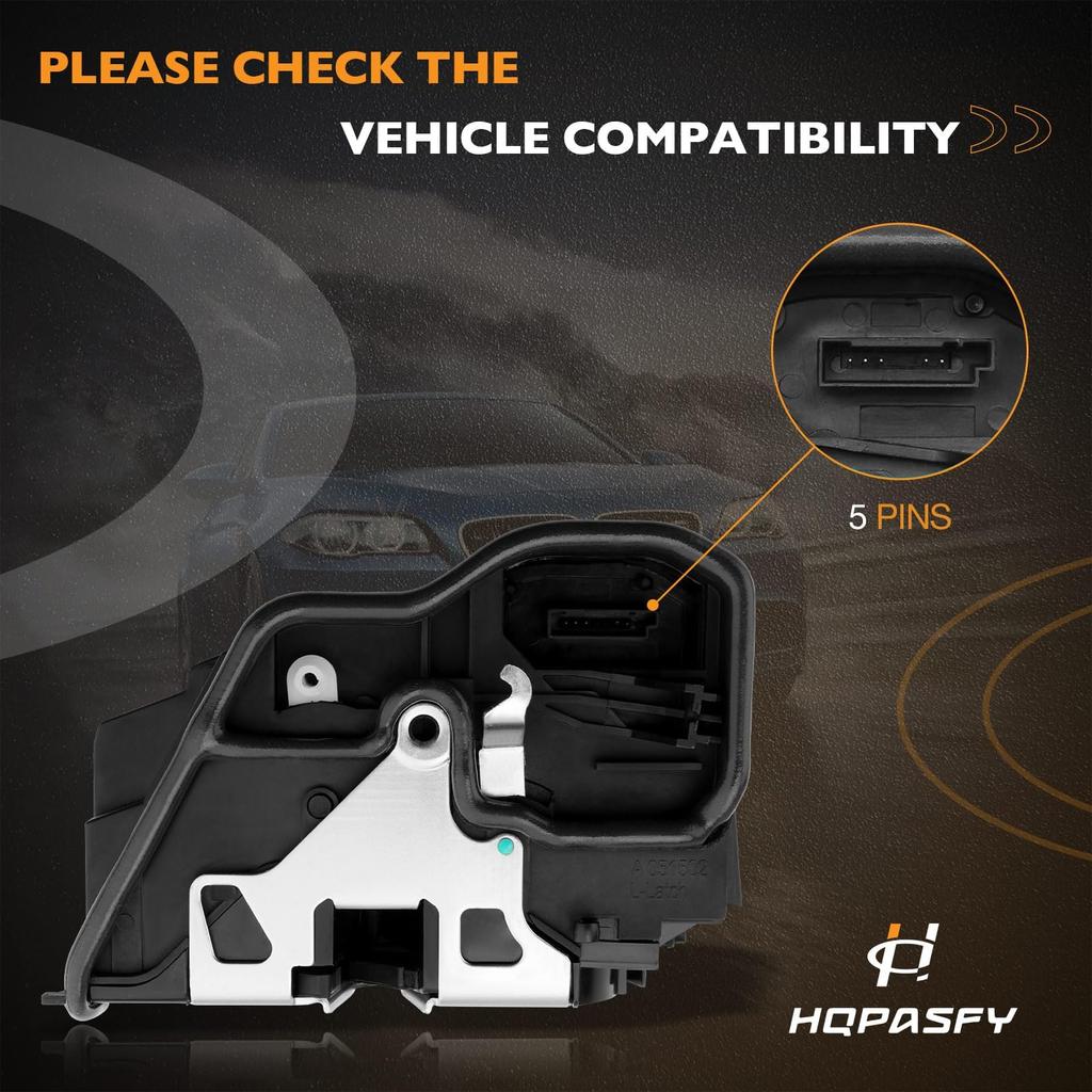 HQPASFY Rear Left Power Door Lock Actuator Motor Latch For BMW 128i 325i 328i