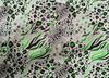 oneOone Cotton Poplin Green Fabric Animal Skin Dress Material Fabric Print Fabric By The Yard 42 Inch