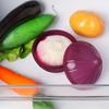 1 шт. контейнер для хранения свежести лука, сохраняющий свежесть продуктов, для хранения лимона, свежих фруктов, овощей