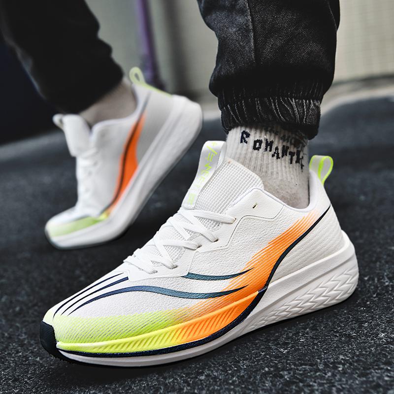 Кроссовки для бега для детей амортизирующие молодежные новые сетчатые кроссовки гоночные пружинящие спортивные кроссовки для жизни ультралегкие кроссовки