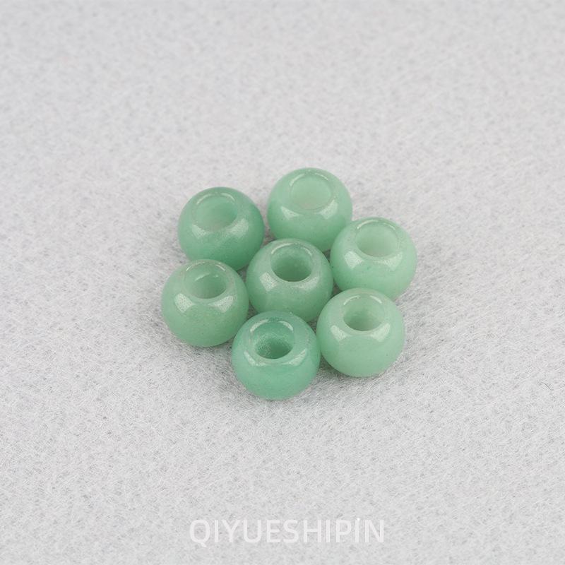 Natural Agate Large Hole Beads - Jewelry Accessories for DIY and Handmade Creations