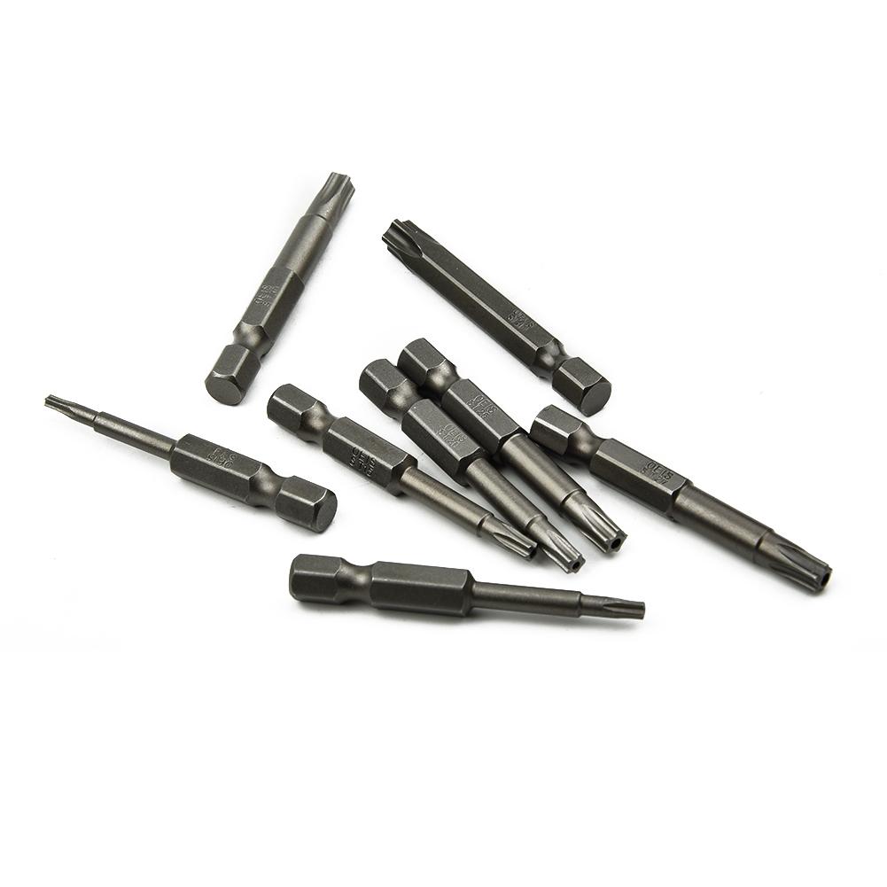 8 Pcs Bit Alloy Steel For Air Drills For Electric Screwdrivers