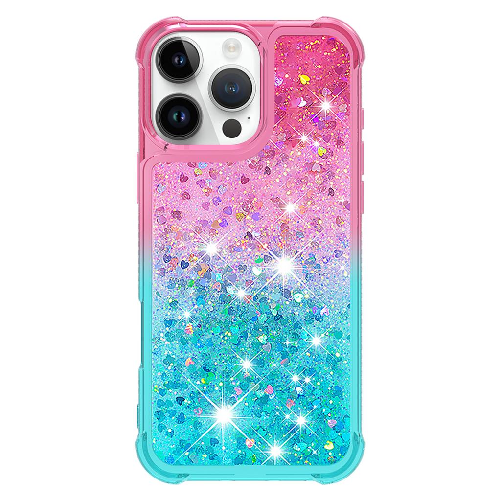 Чехол с плавающим песком для iphone 16 16e SE 2025 Чехол с блестками, вспышкой, градиентом для iphone 15 14 13 Pro Max mini Чехол для телефона Fundas Coque